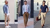 Cómo combinar un pantalón Beige de Informal a Formal - YouTube