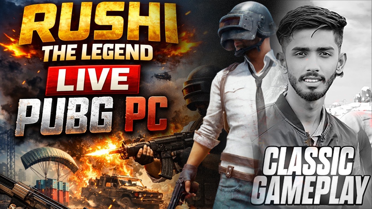 BGMI LIVE 🔴 | Squad Rush Gameplay 💣 | High Kill Match |