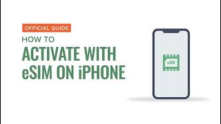 How to activate with eSIM on iPhone
