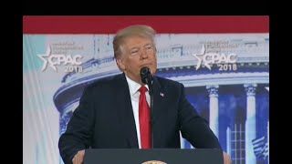 President Trump Talks School Safety At CPAC 2018