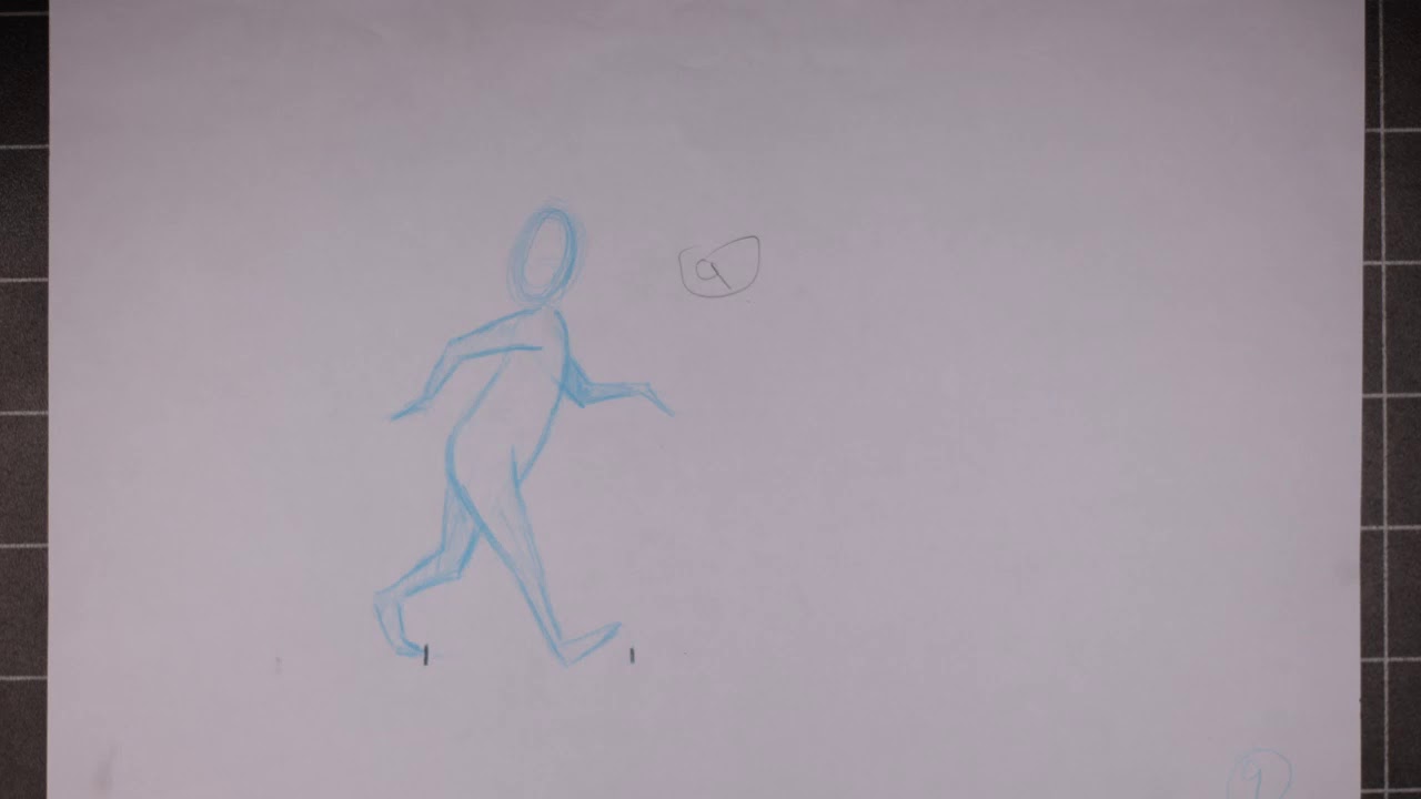 Basic walk Cycle - YouTube