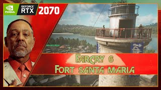 Far Cry 6 | FORT SANTA MARIA - FND Base | Action Difficulty | RTX 2070