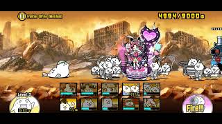 The Battle Cats - Steel Frontier - Frontier Shrine (Merciless) - metal seal enemy