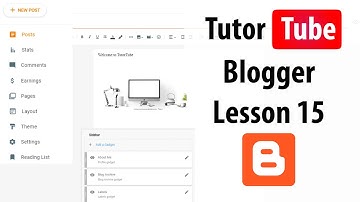 Blogger - Lesson 15 - Adding Labels