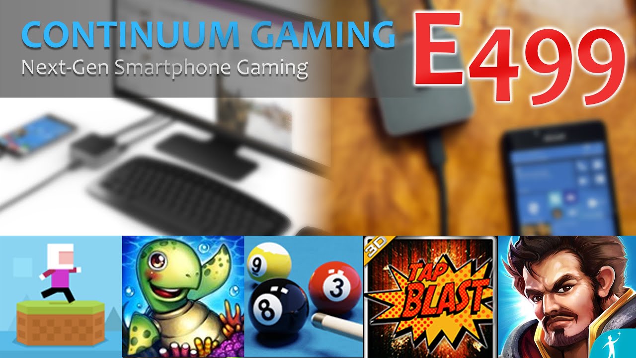 Microsoft Continuum Gaming: Let's Play 499! (Aquarium Island, Happy Summer, Mr. Jumper)