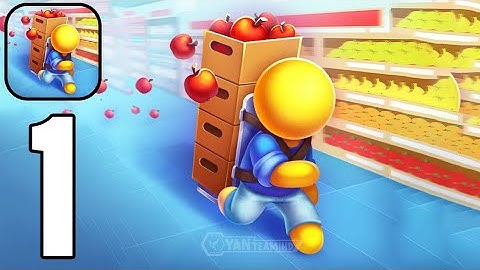 Store Manager: My Supermarket - Gameplay Walkthrough Part 1 Tutorial Level MAX (Android,iOS)