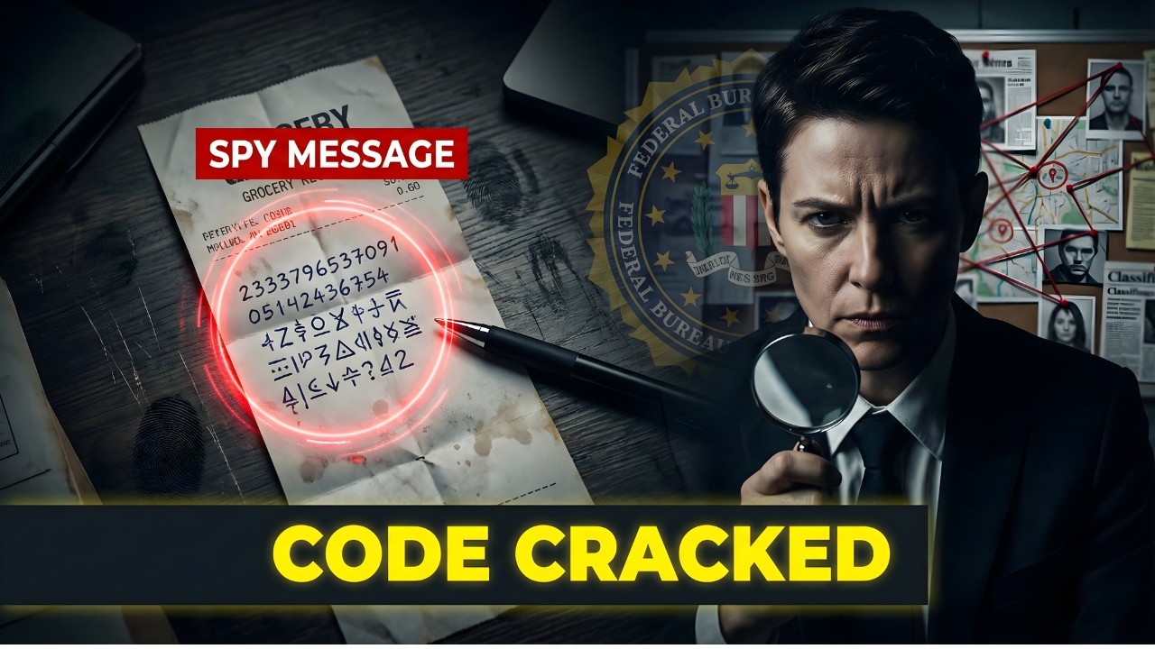 How FBI Cracked a Spy Code Written on a Grocery Receipt