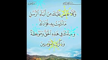 سورة هود الآية ( 120 )