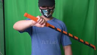 Origami Ninja Katana    How to make paper ninja sword cyberpunk