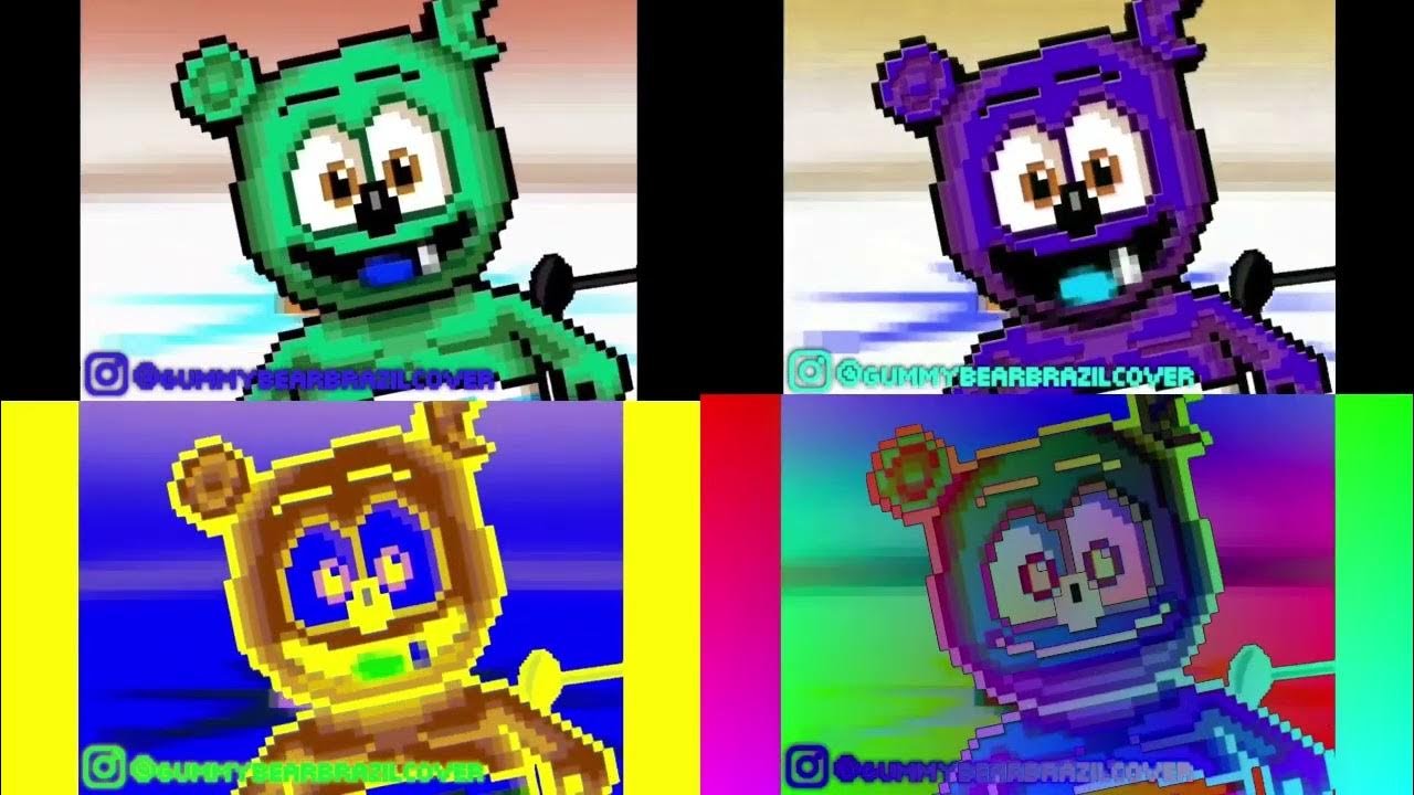 Preview 2 Effects Gummy Bear 8Bit Song Version Effects Combined^2