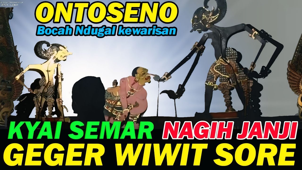 Derr !!! Wayang kulit Ki Seno Nugroho gayeng Wiwit sore