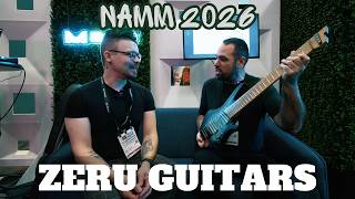 🎸Zeru Guitars Exhale: The Future of Headless 8-String Guitars (Live Interview From NAMM 2026)