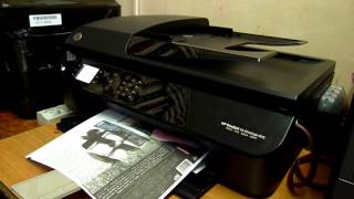 Hp 4645 Con sistema de Tinta Continúa - YouTube