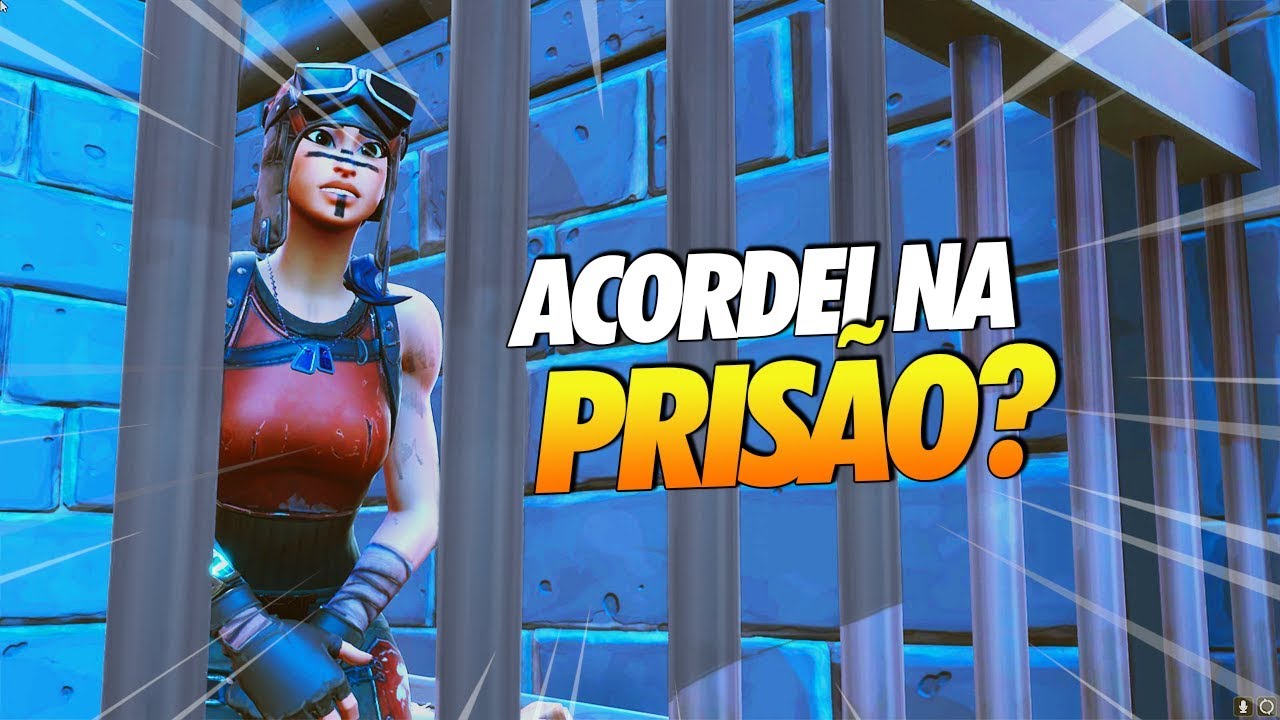 DESAFIO: FUGIR DA PRISÃO NO FORTNITE! 