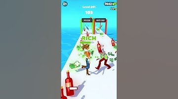 Run Rich 3d level 241 #shorts #runrich3d