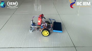Floor Cleaning Robot || Automatic Cleaner || IIC IEM