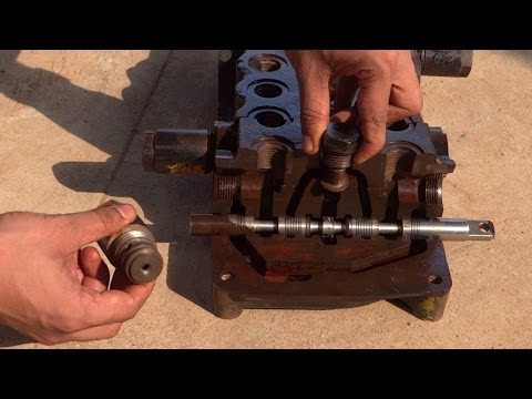 How load hold check valve works - Must watch - YouTube s300 bobcat parts diagram 