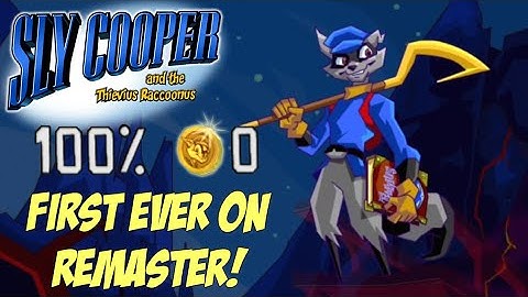 Sly 1 First Ever 100% Coinless Speedrun on REMASTER in 4:45:14 (PS3 World Record)