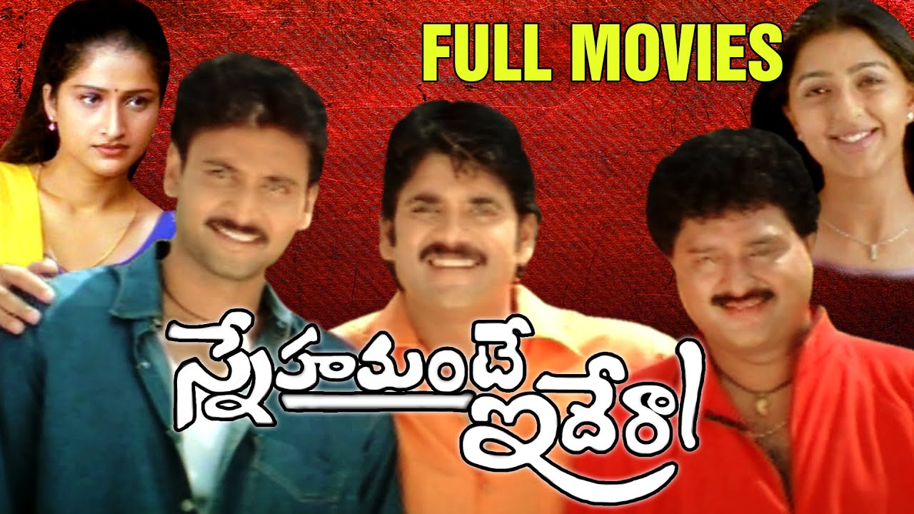 Snehamante Idera Full Length Telugu Movie | Akkineni Nagarjuna Movies | Nagarjuna, Sumanth, Bhoomika