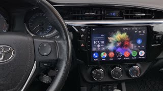 Toyota Corolla 2014-2016 Android CarPlay 10.2'' Stereo by GTA Car Kits