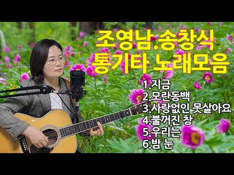 조영남 송창식 스페셜 통기타 노래모음곡cover By채정숙