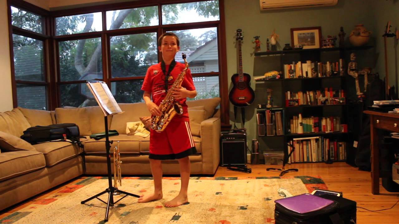 Hard Rock Blues on Alto saxophone YouTube