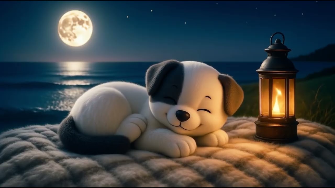 Quiet Puppy Dreams 🌙 Gentle Ambient Music for Sleep (3 Hours)
