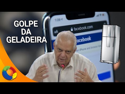 Mulher cai em golpe ao comprar geladeira pelo Facebook