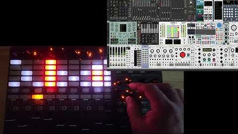 VCV Rack Performance / Akai APC 40 mkII (Lugosi Project: Test 01)