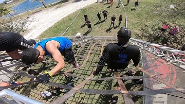 Central Florida – Spartan Race Beast – 2017 - A-Frame Cargo Net