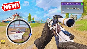 *NEW* 1-Shot Sniper 3-Line Rifle - Geo Thermal Line In COD Mobile | Best 3-Line Rifle Gunsmith
