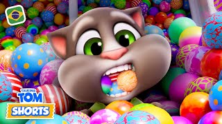 🤪 A Máquina De Bolinhas Maluca! 💥🤖 Talking Tom Curtas (Temporada 2 Episódio 48)