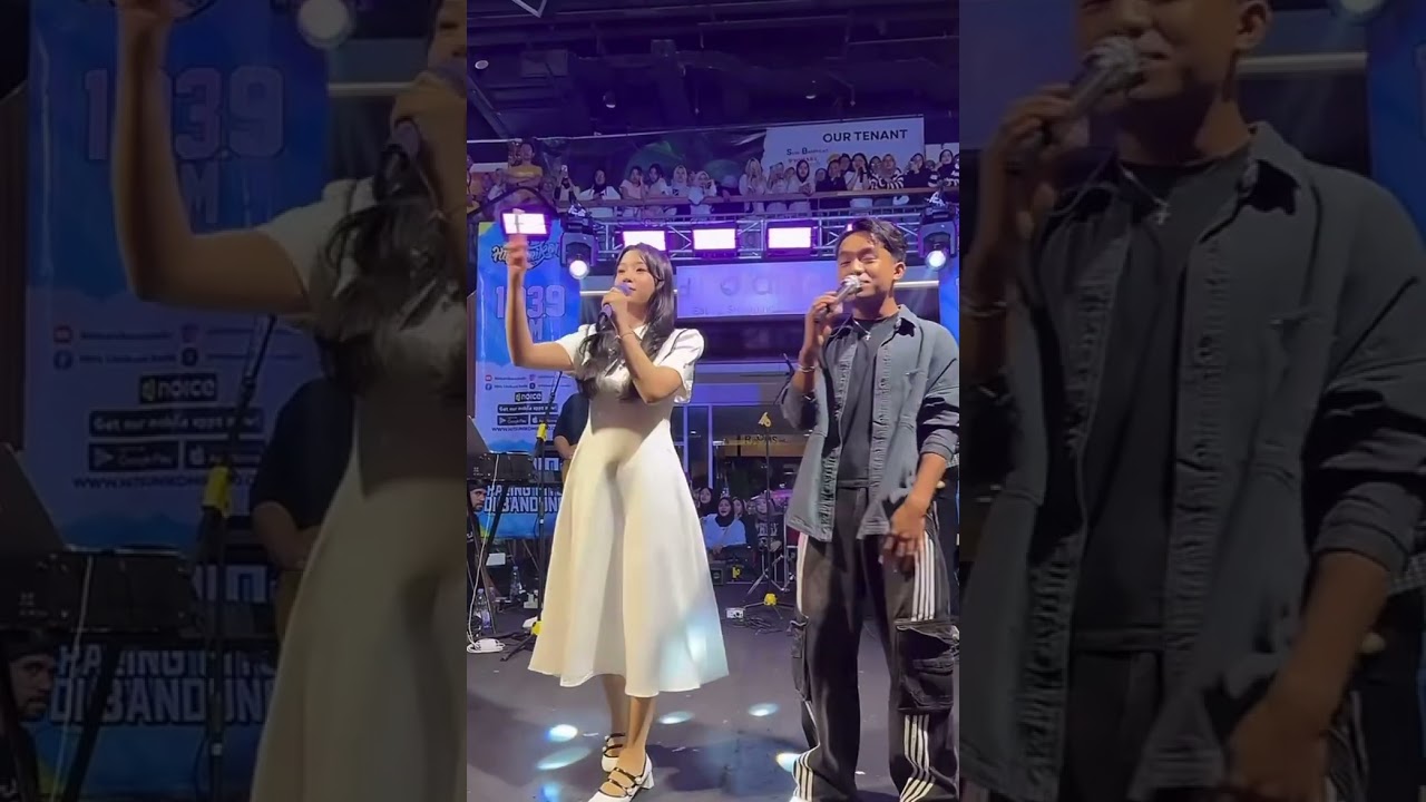 PERCUMA Betrand feat Anggis di D'Botanica Bandung #betrandputraonsu #anggisdevaki #percuma 