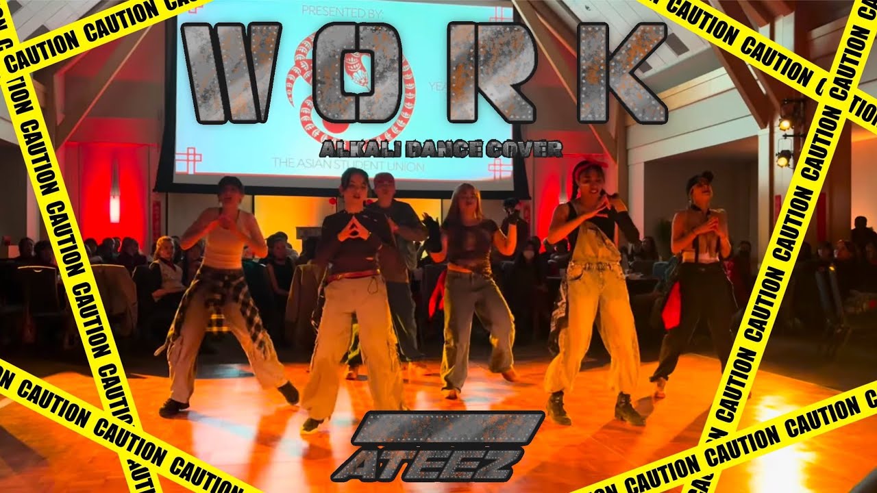 [KPOP IN SCHOOL/PUBLIC] ATEEZ (에이티즈) - WORK (가사) | ALKALI Dance Cover