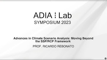 Advances in Climate Scenario Analysis by Prof. Riccardo Rebonato