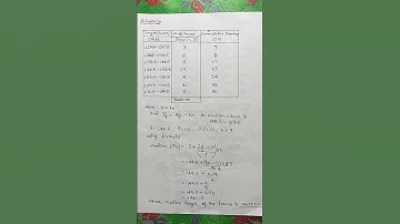 Statistics #cbse #class10 #ncert #maths #exercise 14.3 que. No. 4 with best solution ✍️📒👍