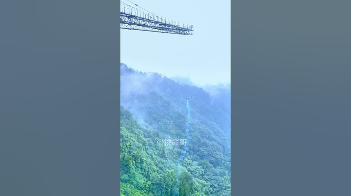 Bungee Jumping With Rope In Beautiful Place:Asmr Bungee Jumping#travel#funny#bungee