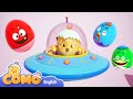Como | Amazing UFO Surprise egg | Learn colors and words | Cartoon video for kids