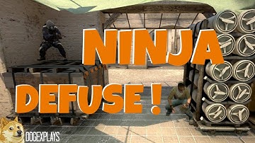 CSGO | Ninja Defuse in Mirage B side