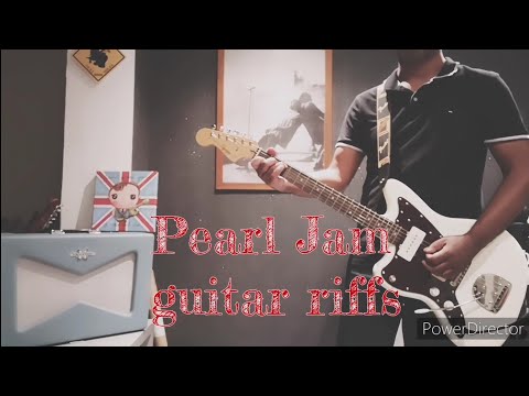 Pearl Jam guitar riffs with Squier Jazzmaster Classic Vibe