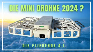 Die Mini Drohne 2024 ?  Fliegende Mini Social Media A.I. Kamera! Fuerteventura mit der Hoover X1!