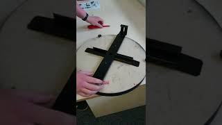 Portable door hanger Pro Demonstration from Perfectdarts.com Portable Door Hanger Pro Dartboard Hanging System