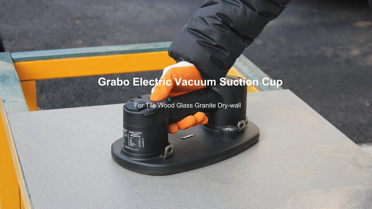 Raizi x Grabo Portable Electric Vacuum Suction Cup Lifter for Stone ...