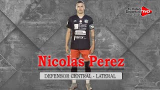 Nicolas Perez | Centre Back - Right Back // Defensor Central ...
