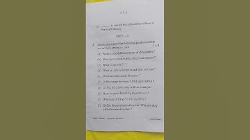 +3 first semester BSc #AECC-1 (EVS), Question paper 2021 #Berhampur University