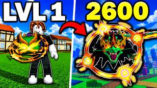 Noob To Max With DRAGON FRUIT In Blox Fruits