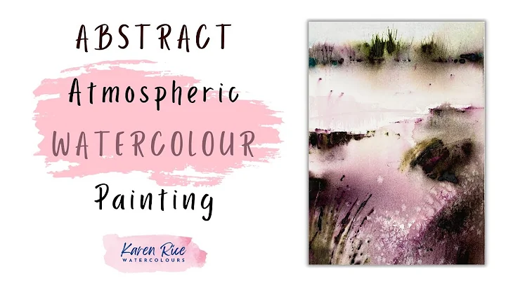 Atmospheric Abstract Landscape Watercolour Paintin...