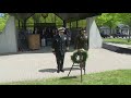 Senator Susan Collins marks Memorial Day at the Southern Maine Veterans Memorial Center in Springval