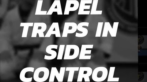 Step-Over Choke from Side Control / Lapel Trap