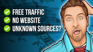 My Top 5 FREE Traffic Sources for Affiliate Marketing! (15,000 Clicks \/ Month)